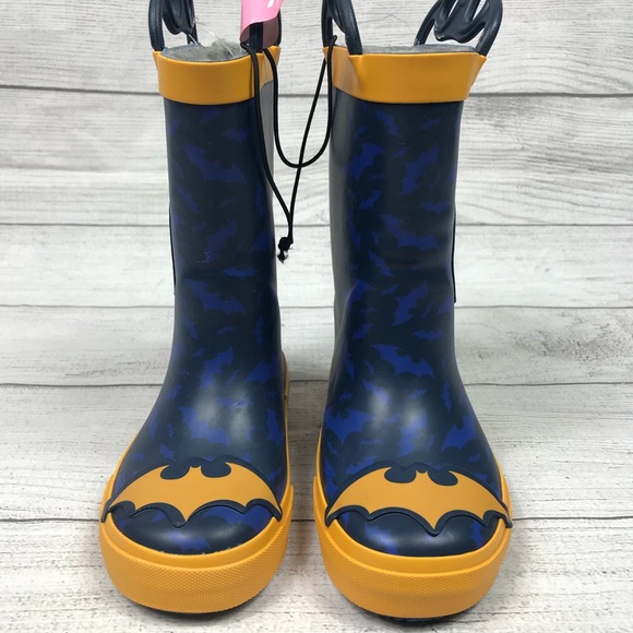 Western Chief  BATMAN Rain Boots Sz 7/8 - Picture 4 of 11